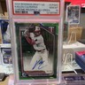 2024 Bowman Chrome Draft Sapphire Kaelen Culpepper Green /99 Twins Auto