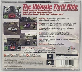 Test Drive 6 Game for Sega Dreamcast Console&nbsp;