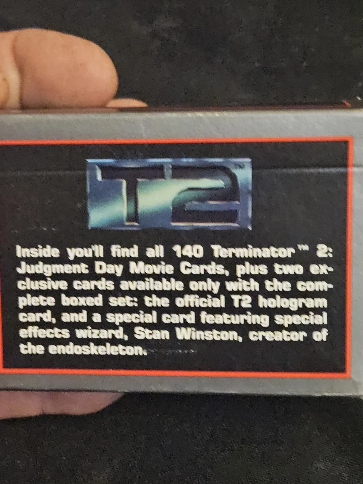 🔥1991 Impel T2 Official Terminator- Judgment Day Trading Cards–Complete Set-New - Image 4 of 4
