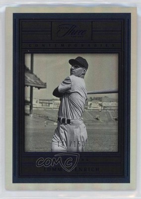2023 Panini Three and Two Contemporaries 141/150 Tommy Henrich #C-TH 4g8