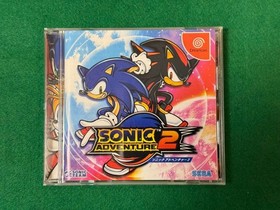 SEGA Sonic Adventure 2 10th Anniversary Dreamcast Game Disc Collectible Used