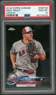 Mike Trout Angels MLB 2018 Topps Chrome Update Baseball Card #HMT69 PSA 10