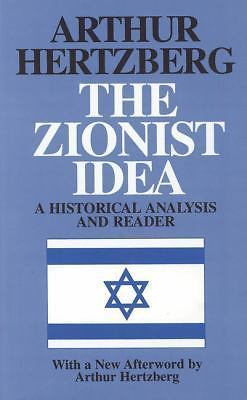 The Zionist Idea: A Historical Analysis and Reader, Hertzberg, Arthur, Good Book