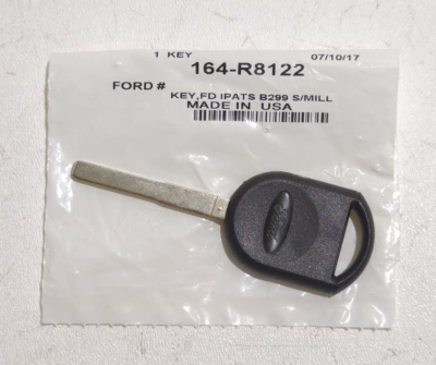 Uncut Ford High Security Transponder Key 164-r8122 5924628 for 