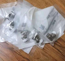 SMC KQG2L07-NO2S Elbow Push Connect Fitting Stainless 1/4 NPT, 1/4 Tube