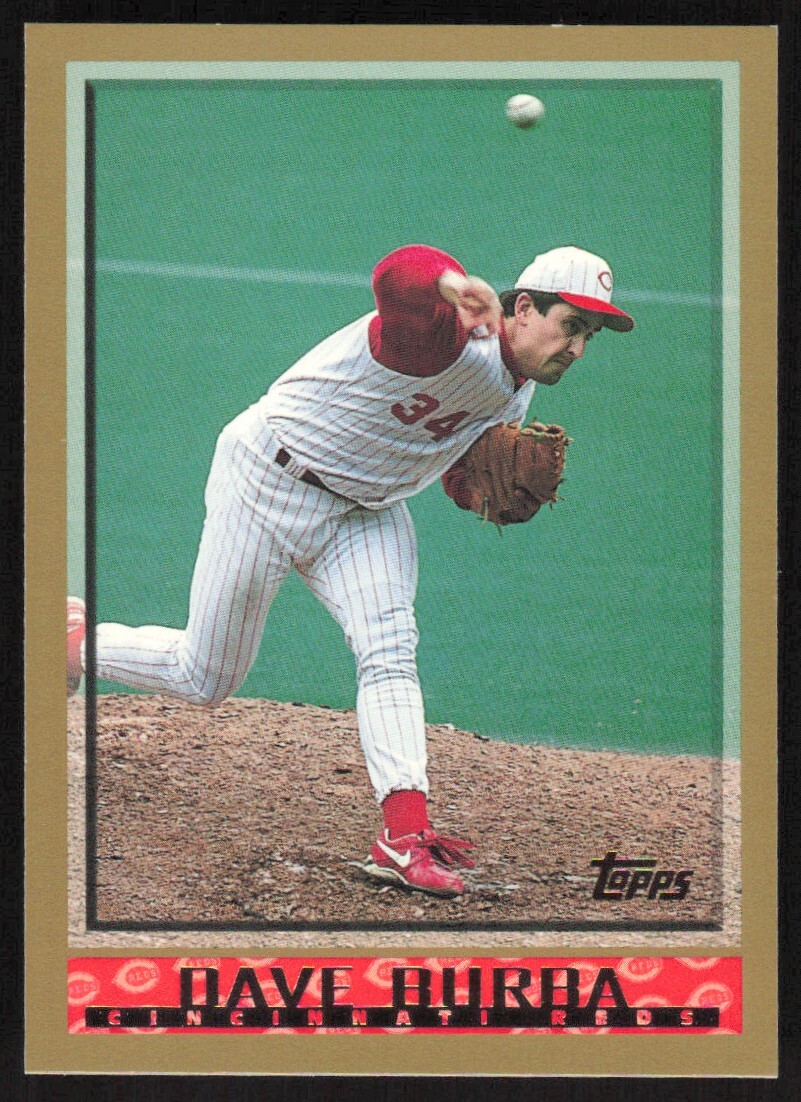 1998 Topps Baseball Dave Burba #239 Cincinnati Reds