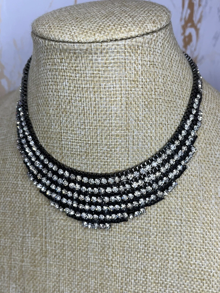 Chainmail bib necklace sale