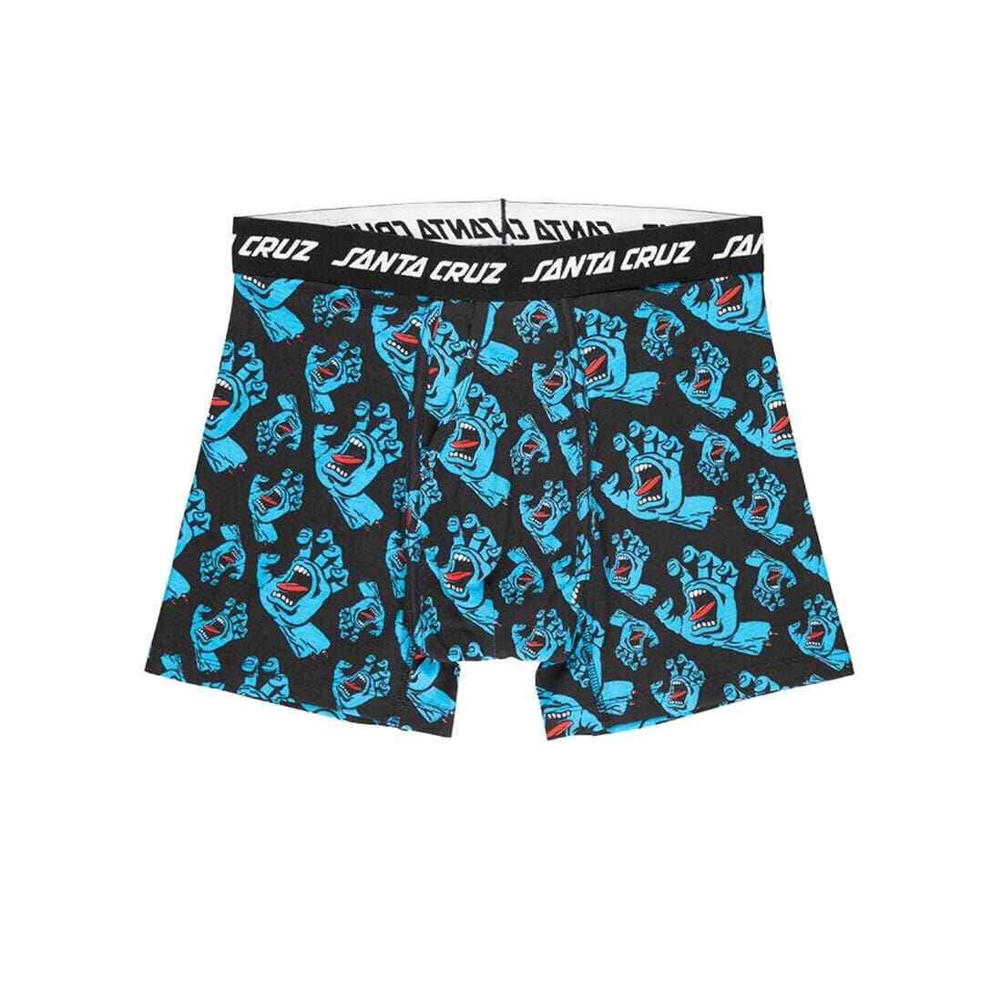 Santa Cruz Manos Todo Calzoncillos Boxers - Negro