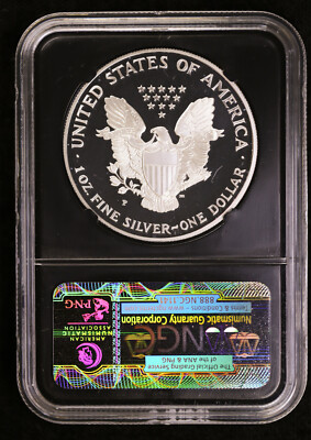 1999 P Proof Silver Eagle NGC PF 69 Ultra Cameo Black Core | eBay