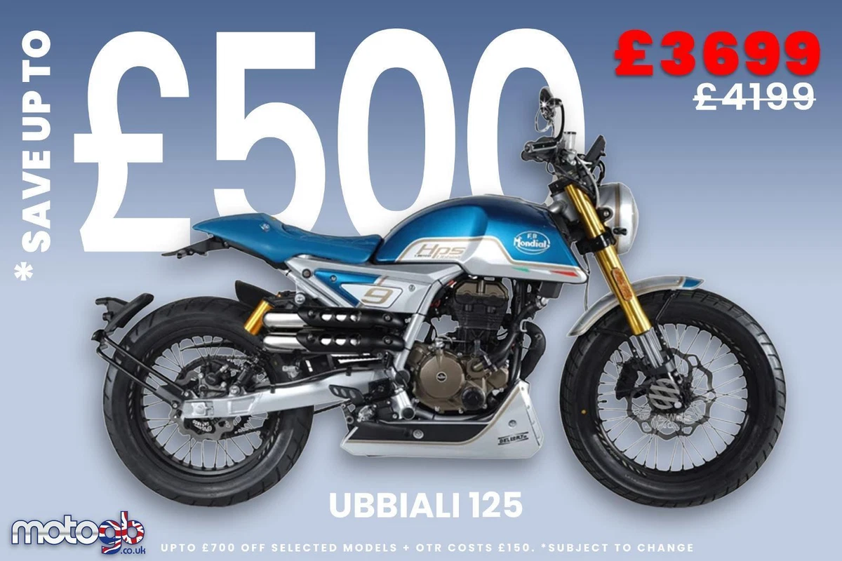FB Mondial HPS 125cc Ubbiali Edition Modern Classic Retro Cafe