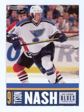 2002-03 Wehrenberg Theaters St. Louis Blues SGA Tyson Nash #NNO