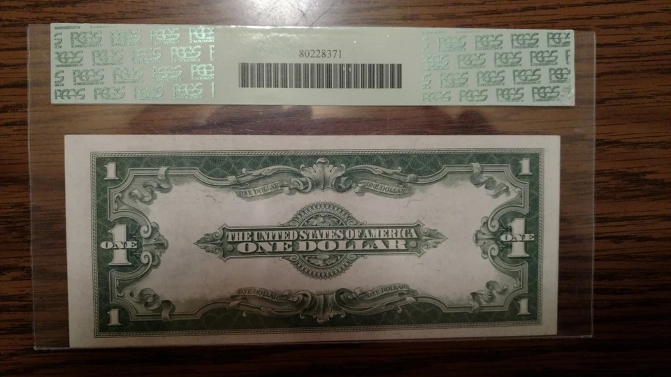 Fr-237 1923 $1.00 Silver Certificate PCGS About New 53.  - Image 4 of 4