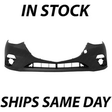 New Primered - Front Bumper Cover Fascia For 2014 2015 2016 Mazda 3 14-16