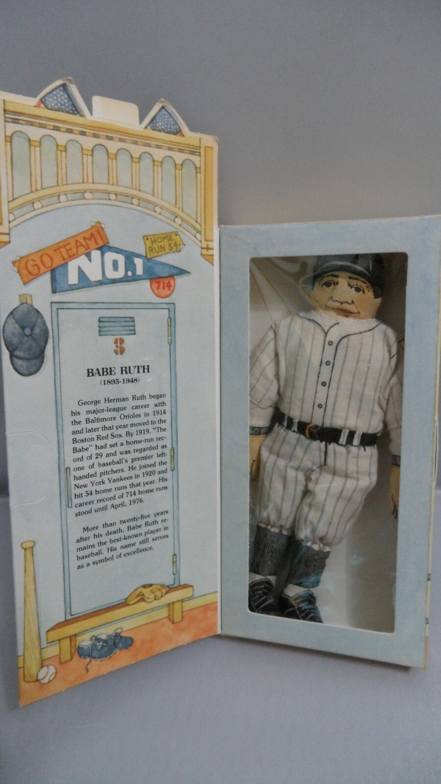HALLMARK BABE RUTH COLLECTIBLE DOLL 1979 | eBay