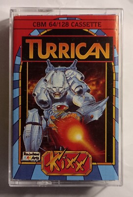 TURRICAN - RARE KIXX Blue complete - Commodore 64 C64 C128 - GETESTET See photo
