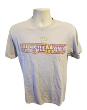 2013 WWE Wrestlemania Adult Medium Gray TShirt
