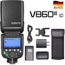 Flash DE Godox V860III-C V860IIC 2,4 G TTL HSS con batteria per Canon