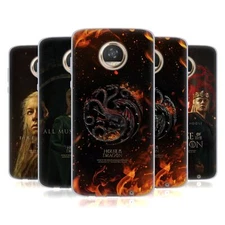 OFFICIAL HOUSE OF THE DRAGON SEASON 2 KEY ART SOFT GEL CASE FOR MOTOROLA PHONES