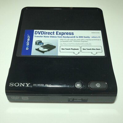 Sony DVDirect Express Multi-Function DVD Writer for Camcorders VRD-P1 unit only