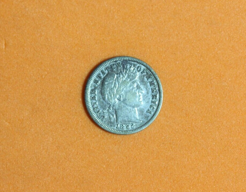 1892- Barber Dime #P07223