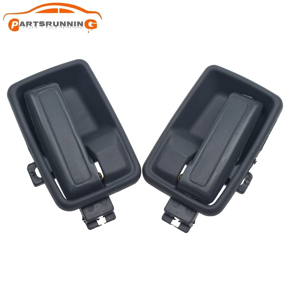 LEFT & RIGHT Inner Door Handle Grey For Isuzu 1988-1995 PICKUP 1984-1991 Trooper - Imagem 2 de 4