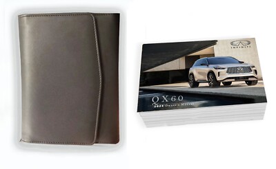 Owner Manual For 2024 Infiniti QX60 Owner's Manual Factory Glovebox Book