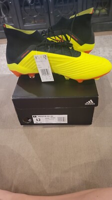 Adidas Predator 18.1 SG Men Sz 12 (DB2048) NWB