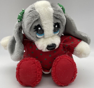 Sad Dog - Applause - Stofftier Plüsch Hund - ca. 26 cm - Vintage - rar