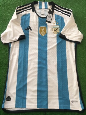 stars ⭐⭐️⭐️ Argentina Home Away Jersey Shirt 🏆 2022 Authentic  Adidas