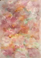 IMPRESSIONIST FLORAL OIL PAINTING FLOWERS SIGNED