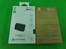 Nimble Wally Mini+Compact Dual Wall Charger 20W PD Quick Charging USB-C & USB-A