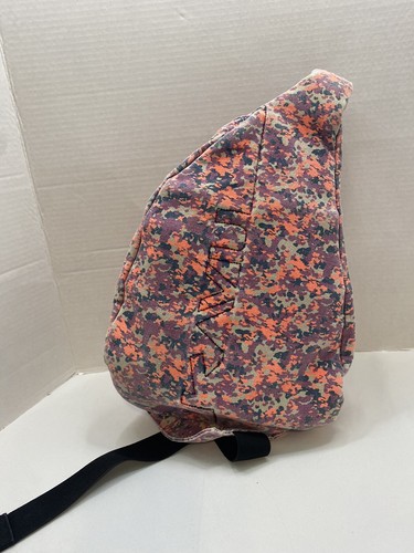 Kavu Mini Rope Sling Backpack Multicolor Camo Print Women’s Travel Hiking - Picture 2 of 14