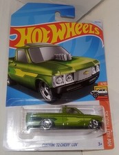 2024 Hot Wheels Custom 1972 Chevy Luv 118/250 HW Hot Trucks 6/10 HTC33 Green