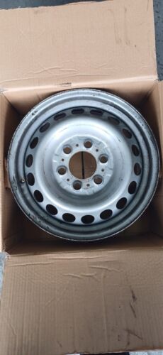 A PAIR OF  MERCEDES SPRINTER STEEL WHEEL  16" RIMS  WITH CENTRE CAPS AND BOLTS - Picture 1 of 3