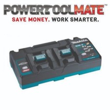 Makita DC40RB 240v Two Twin Port Fast Charger For XGT 191N14-5 Battery Charging