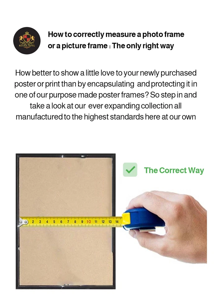 Современные фоторамки A1 A2 A3 A4 A5 A6 10x8 36x24 ДОСТУПНЫЙ ИНДИВИДУАЛЬНЫЙ РАЗМЕР - Изображение 4 из 4