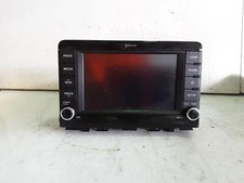 KIA RIO STEREO/HEAD UNIT 7in TOUCH SCREEN, NON SAT NAV TYPE, YB, 12/16-06/18 16 