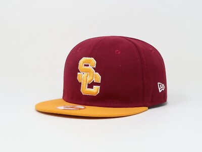 New Era My 1st 950 Infants Cap USC Trojans Cardinal Red Gold Babies Snapback Hat
