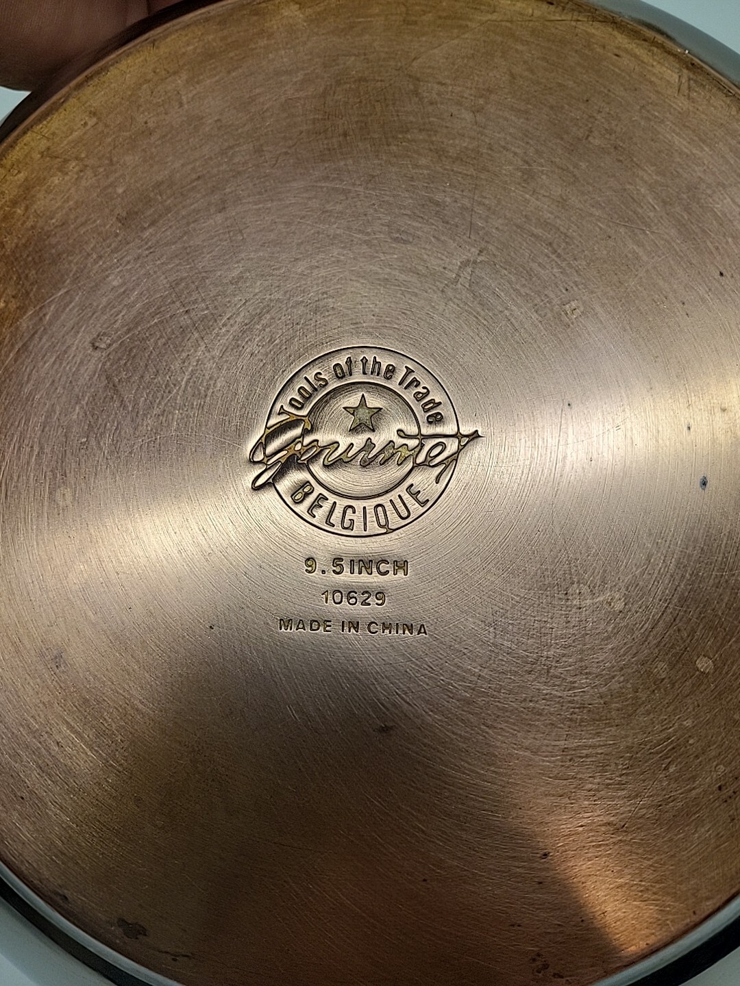 BELGIQUE gourmet stainless steel Copper Bottom 9.5 inch skillet saute pan 10629 eBay