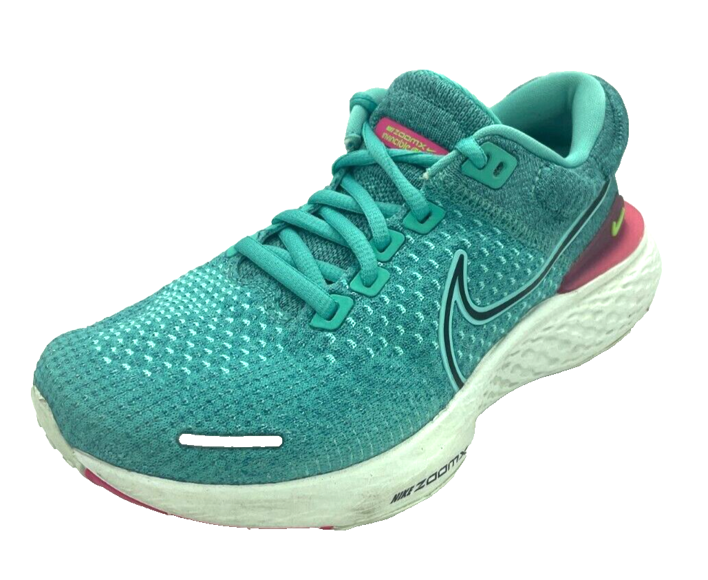 NIKE ZOOMX INVINCIBLE RUN FK2 23.5㎝ Nike ZoomX Invincible Run FK 2 Washed Teal Pink Prime Barely US