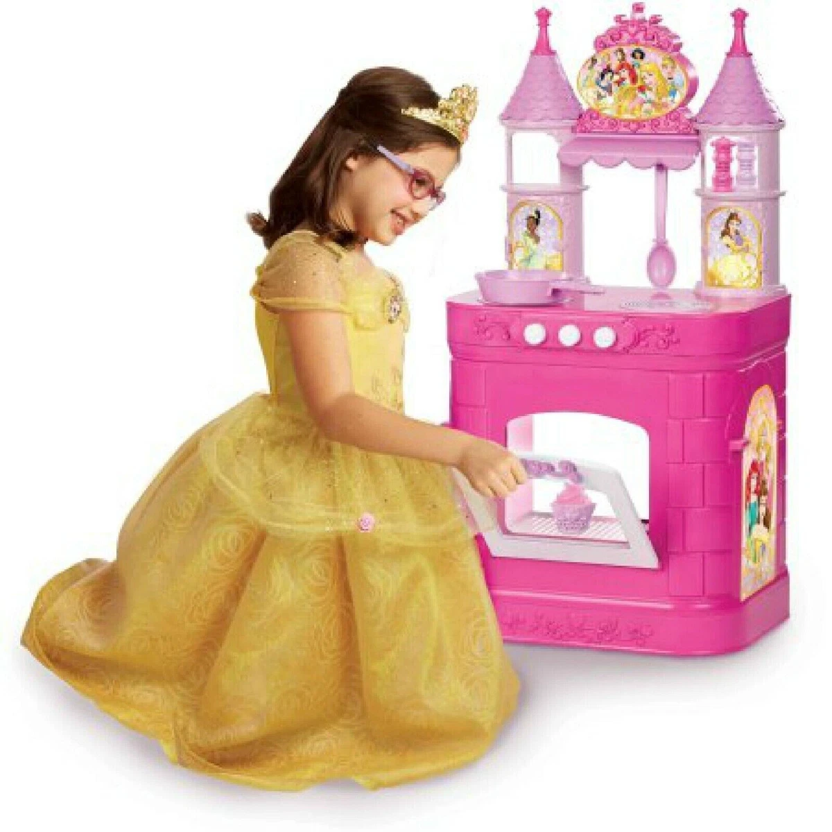 Disney Princess Kitchens, Playfood & Housekeeping in Pretend Play 