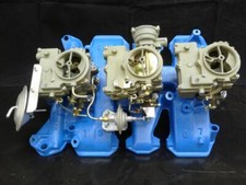 Chevy Pontiac Buick 3x2 Rochester 2bbl Tri Power Carburetor Rebuild Service