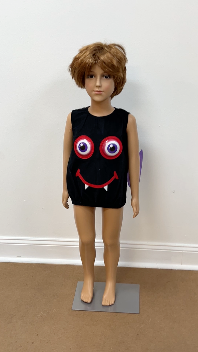 コスプレ Black Children's Devil One Pieces Cosplay Costume For Halloween