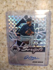 2022 Mosaic Scripts Autograph Silver Prizm Jovani Moran Twins #SC-JV AUTO RC