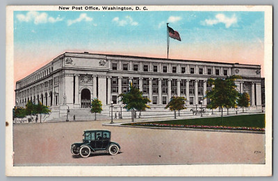New Post Office, Washington D.C,er.ero  Postcard
