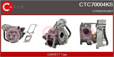 Casco CTC70004KS Lader, Aufladung für CITROËN PEUGEOT