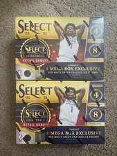 2020-21 Panini SELECT NBA Basketball MEGA Box Sealed - 2 LOT 