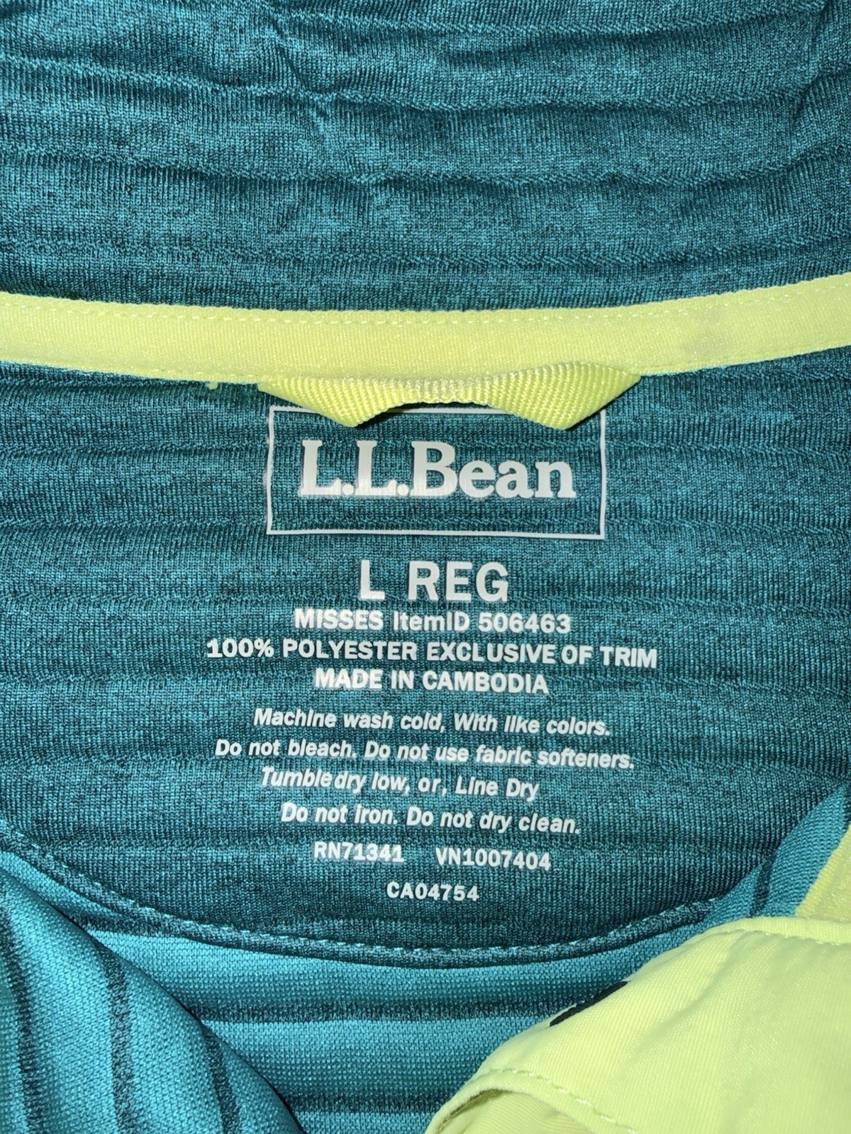 LL Bean Women’s Performance Pullover Size Large R… - image 3