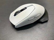 Alienware Wired/Wireless Gaming Mouse White AW610M NO USB Receiver