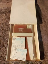 2- VINTAGE Cantrece II SEAMLESS SHEER NYLON STOCKINGS W/BOX Size 1 Fits 8.5-9